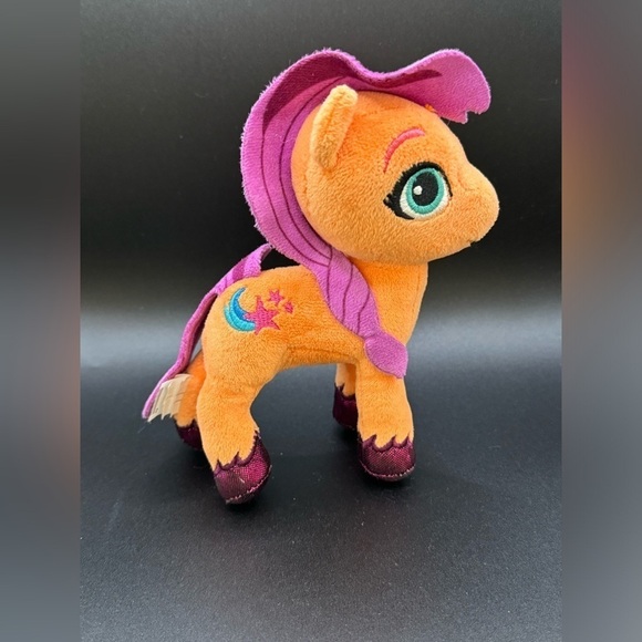 My Little Pony 7" Sunny Starscout Plush Horse Figure Stuffed Animal Orange MLP - Picture 2 of 7